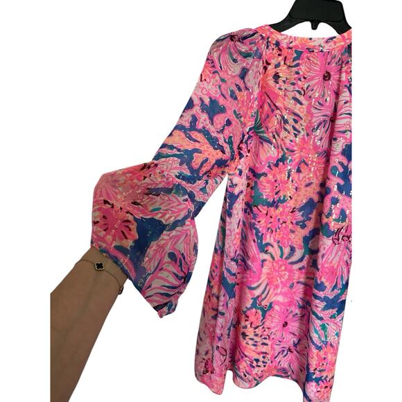 Lilly Pulitzer Matilda Silk Tunic Dress. Size S - Picture 6 of 9